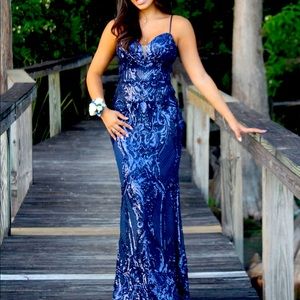 Exclusive Designer Jenny Rogan Prom dress